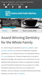 Mobile Screenshot of hpdentist.com